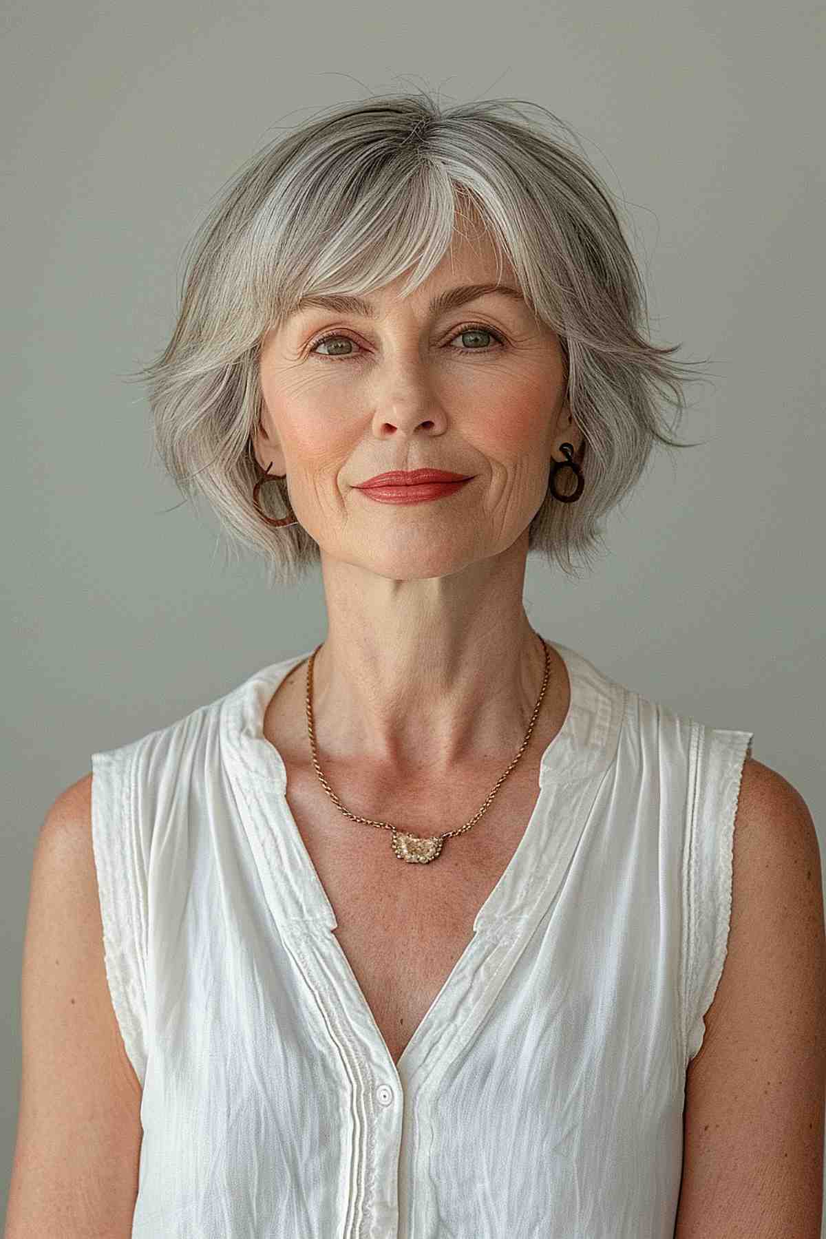 42 Flattering Short Hairstyles for Long Faces in 2025