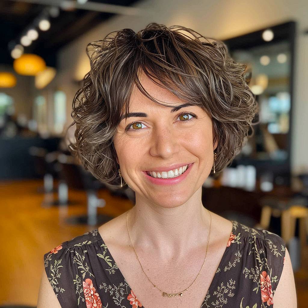 15+ Stylish Short Shaggy Haircuts for Women Over 40 in 2025