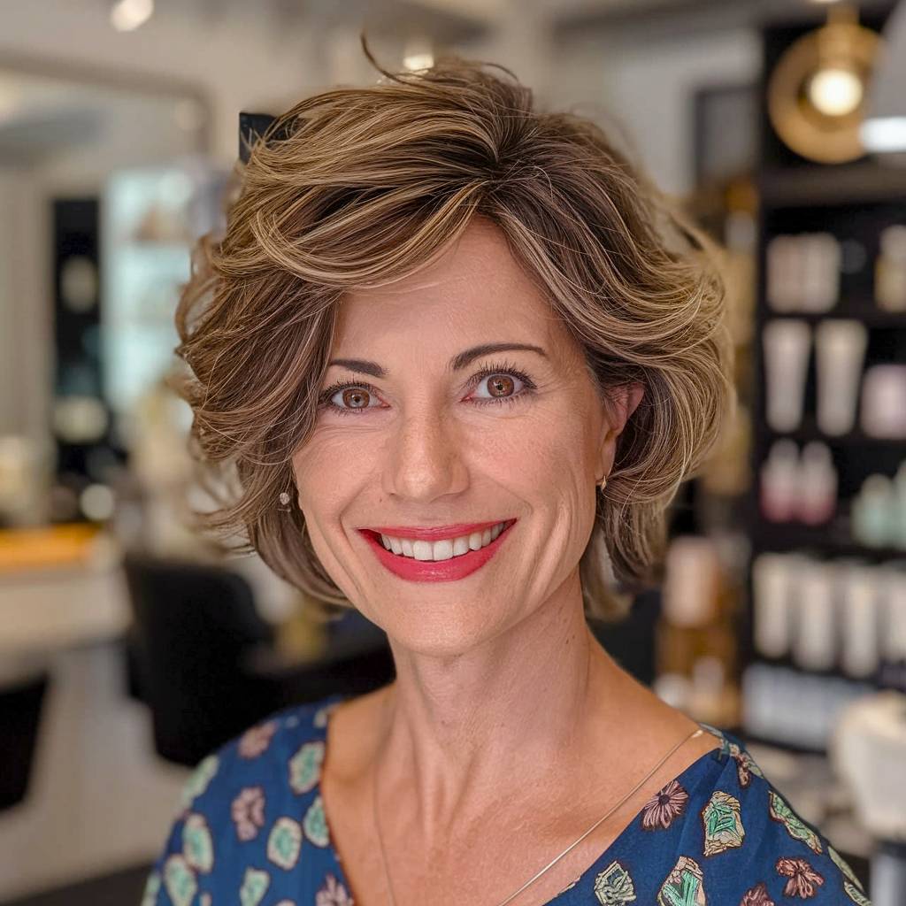 15+ Stylish Short Shaggy Haircuts for Women Over 40 in 2025