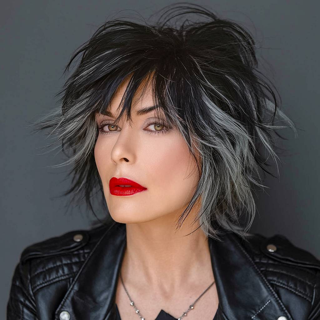 15+ Stylish Short Shaggy Haircuts for Women Over 40 in 2025