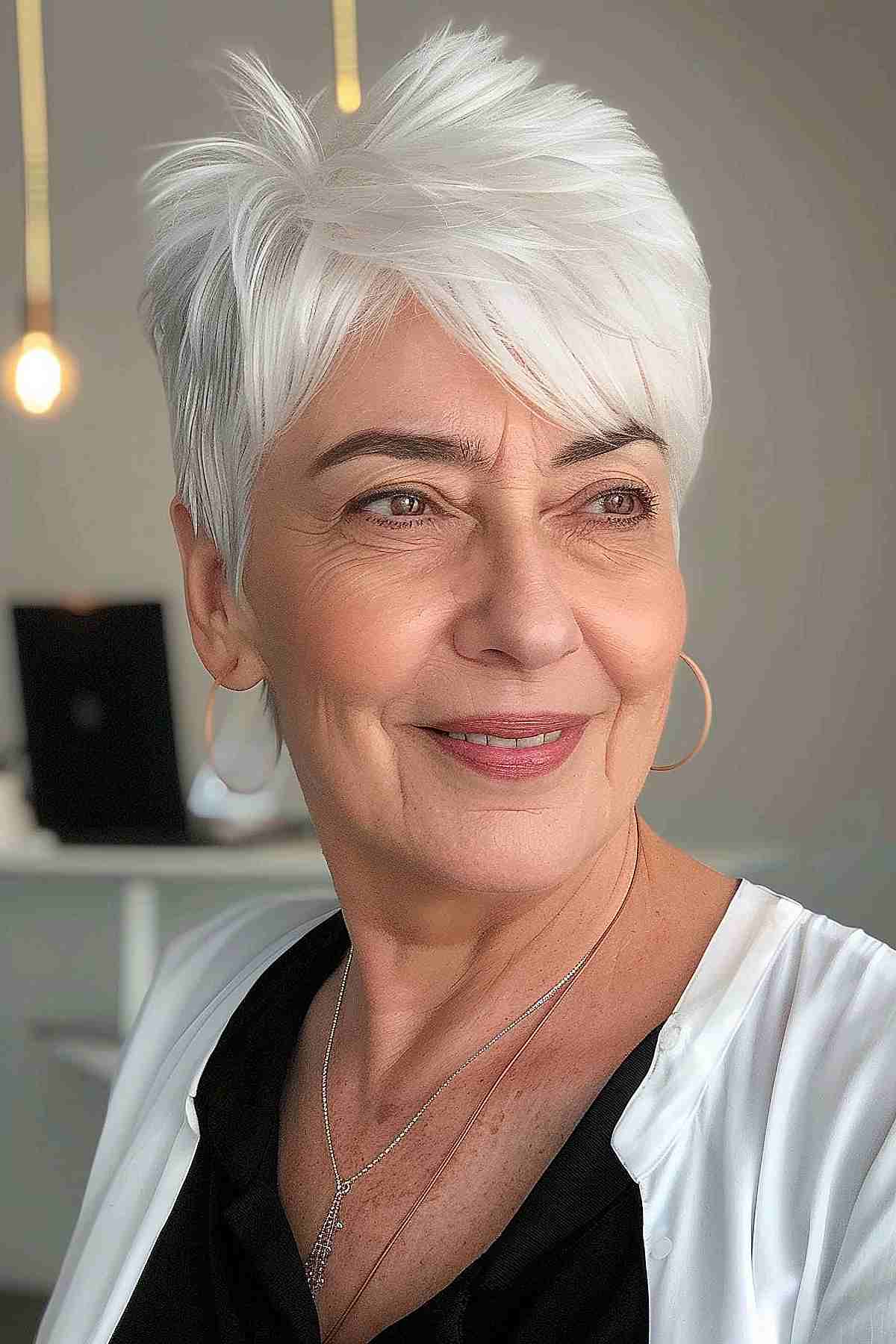 100+ Short Haircuts for Older Women  in 2025