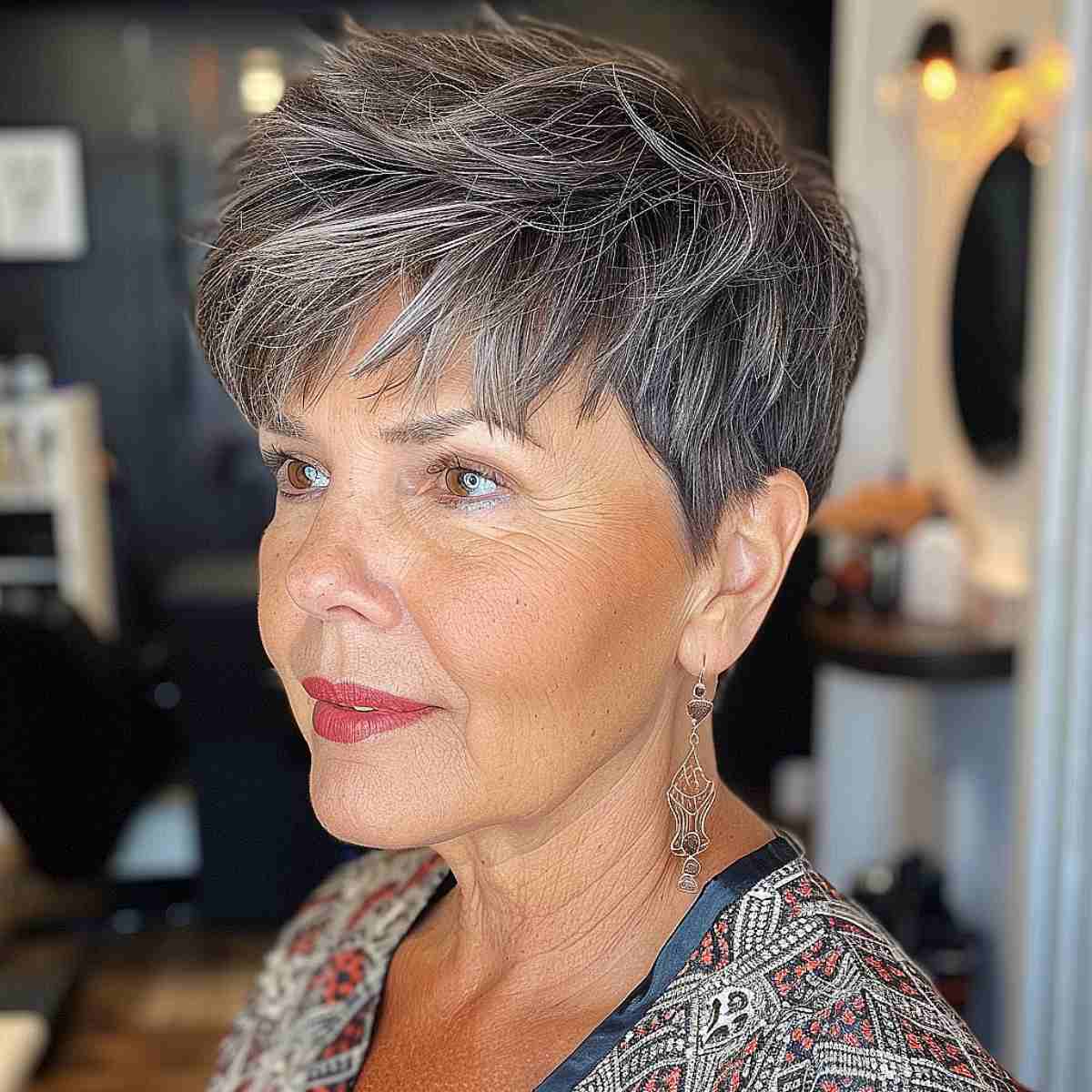 100+ Short Haircuts for Older Women  in 2025