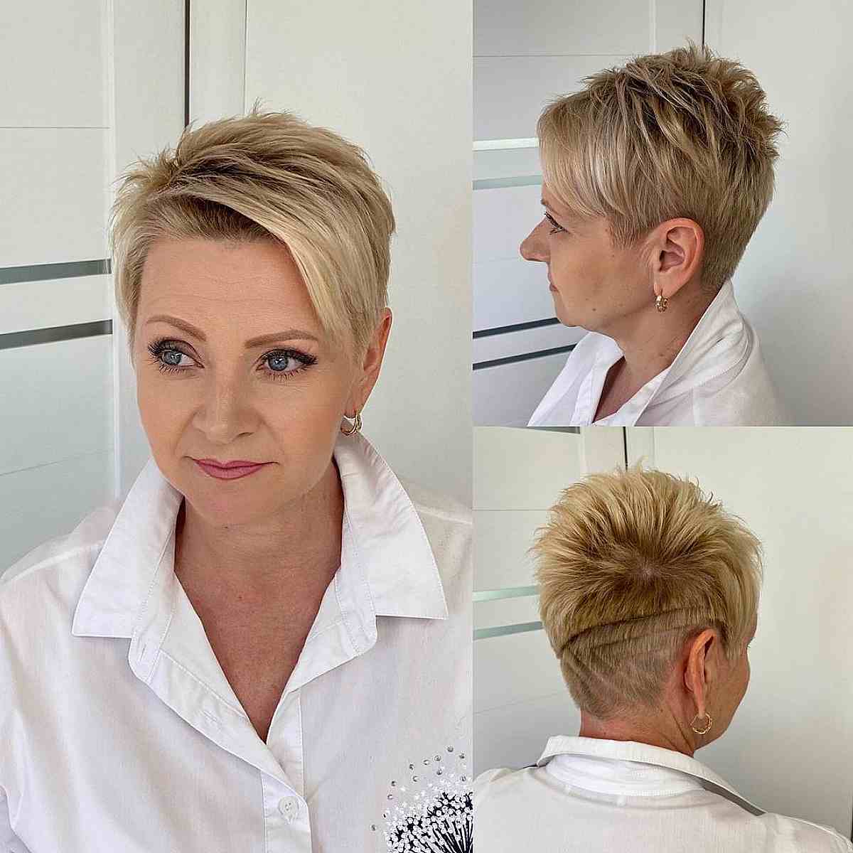 100+ Short Haircuts for Older Women  in 2025