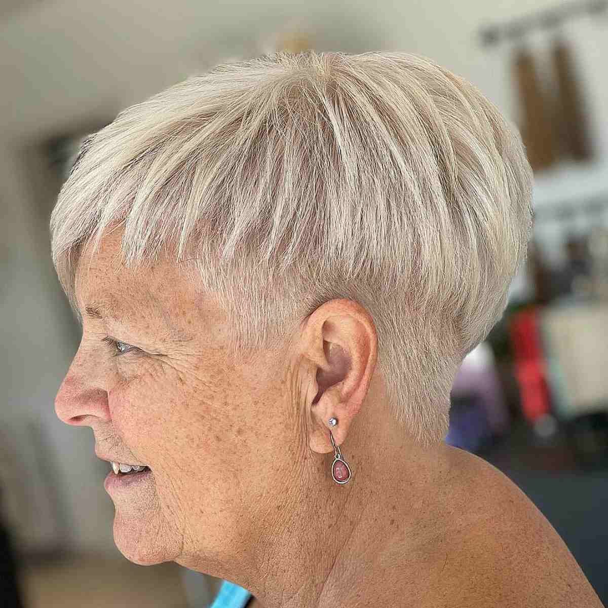 100+ Short Haircuts for Older Women  in 2025