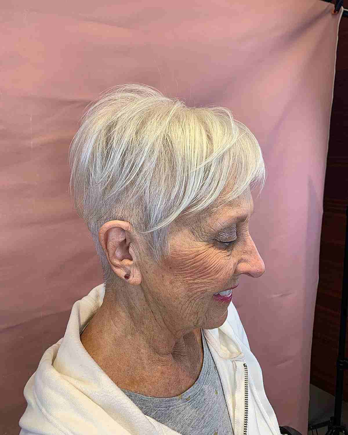 100+ Short Haircuts for Older Women  in 2025