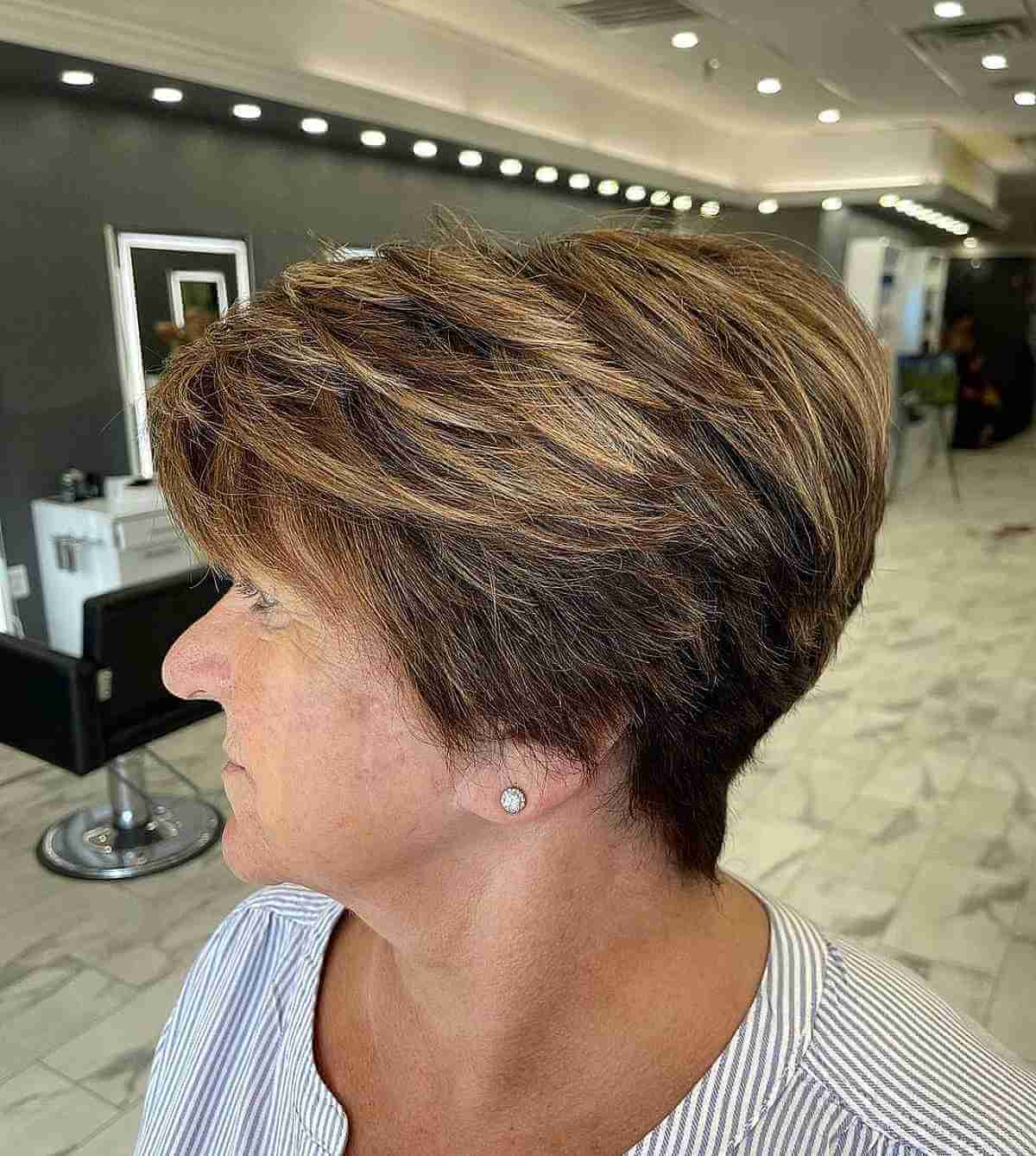 100+ Short Haircuts for Older Women  in 2025