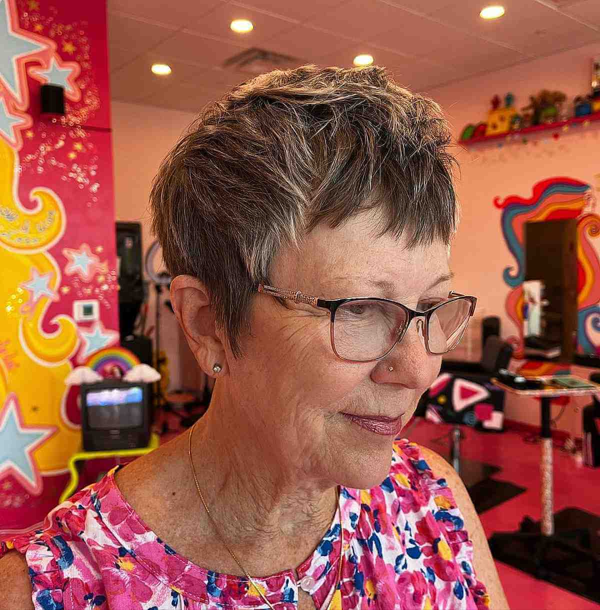 100+ Short Haircuts for Older Women  in 2025