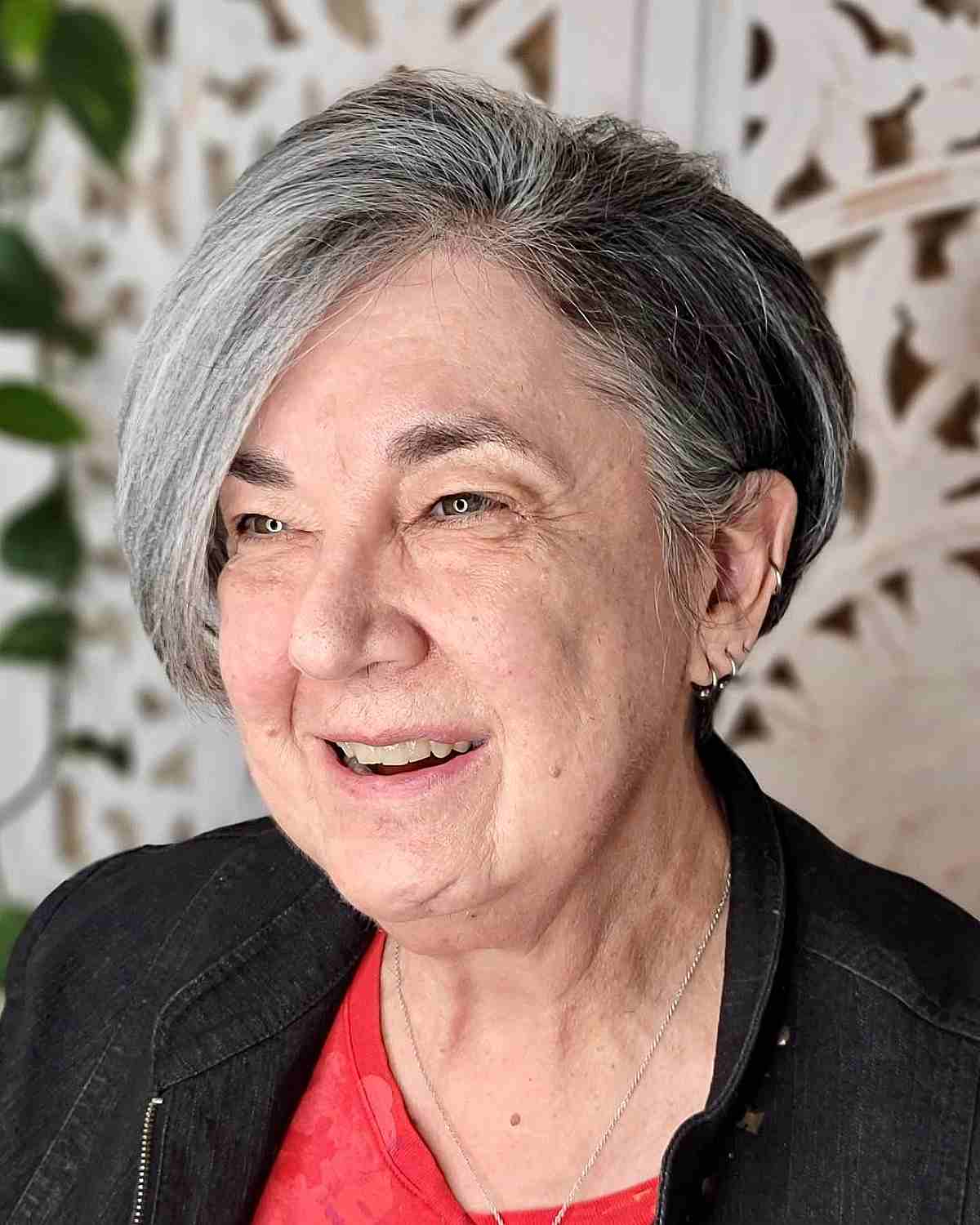 100+ Short Haircuts for Older Women  in 2025