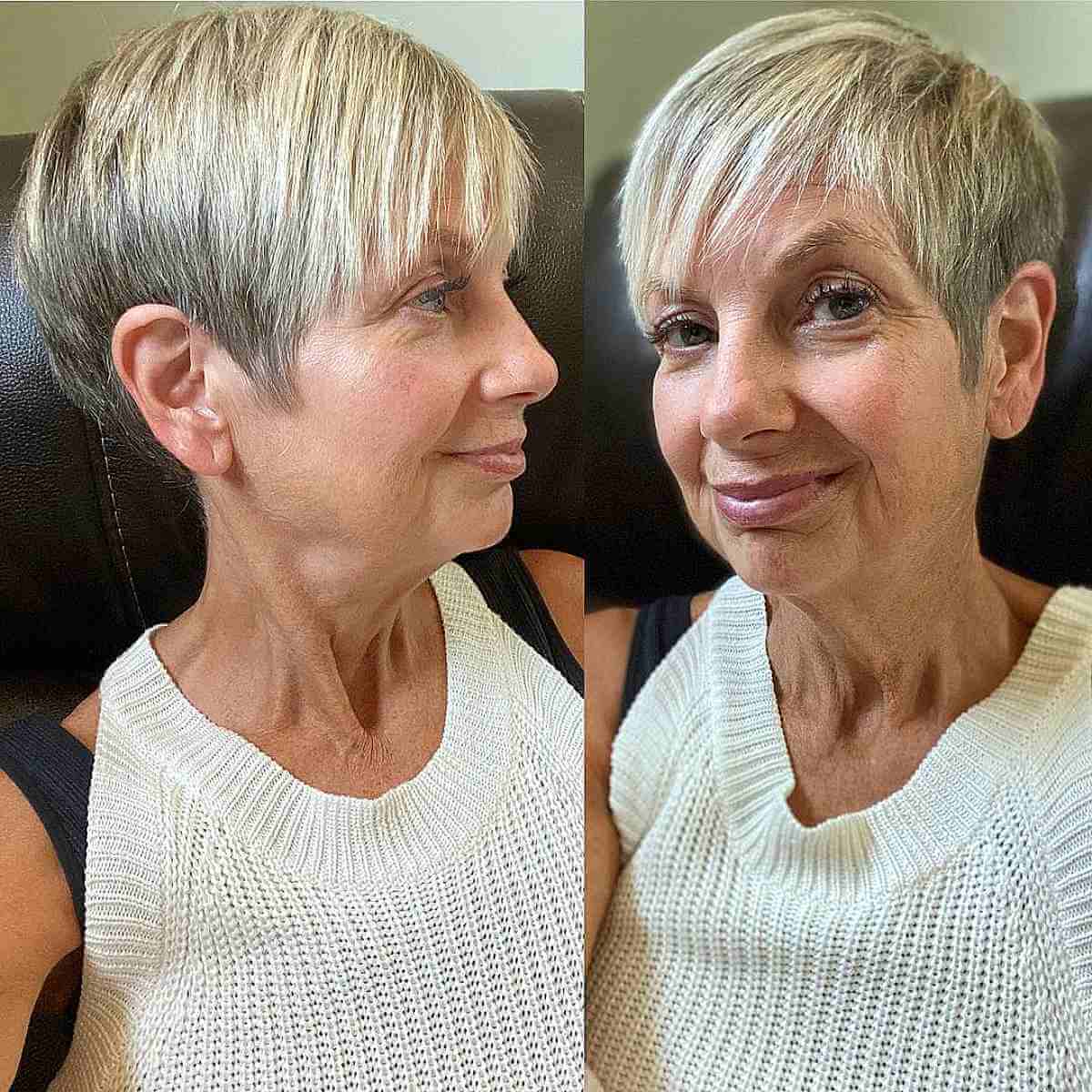 100+ Short Haircuts for Older Women  in 2025