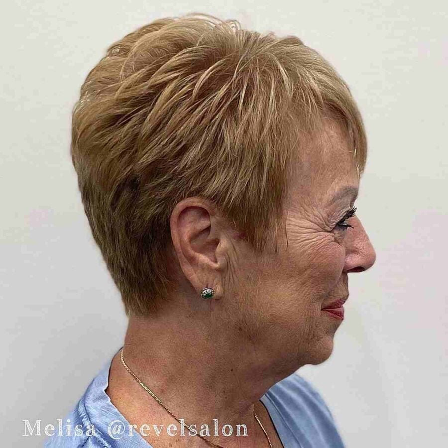 100+ Short Haircuts for Older Women  in 2025