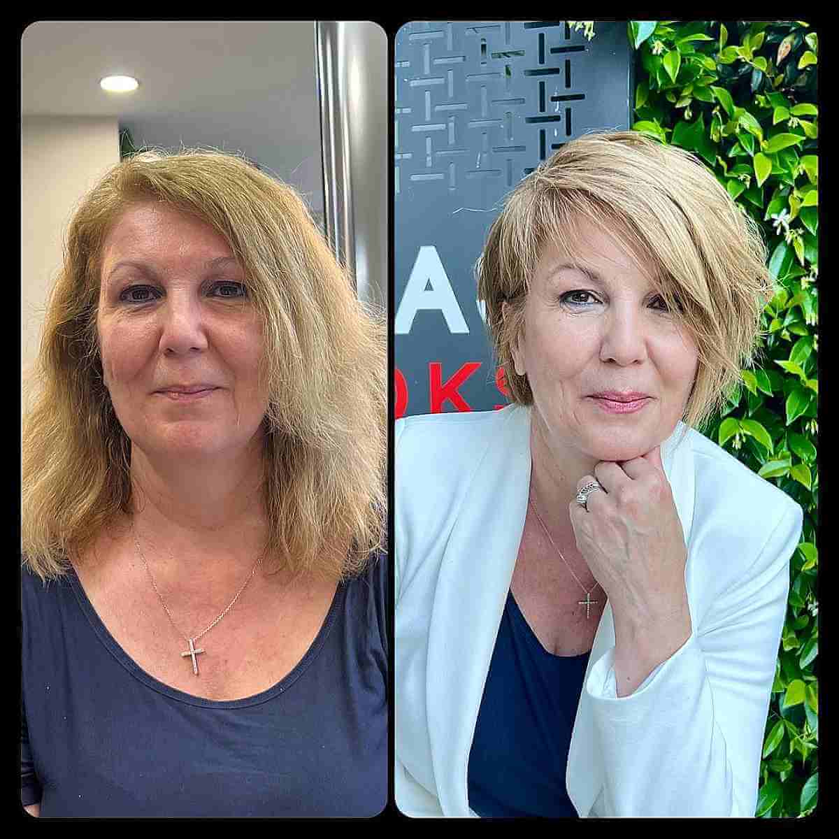 100+ Short Haircuts for Older Women  in 2025