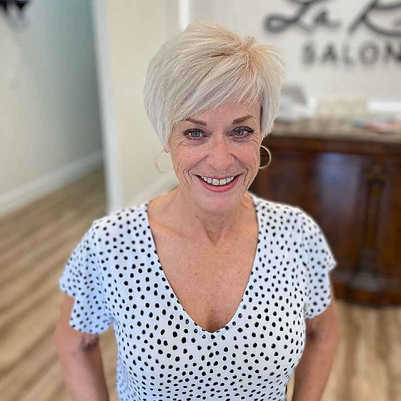 100+ Short Haircuts for Older Women  in 2025