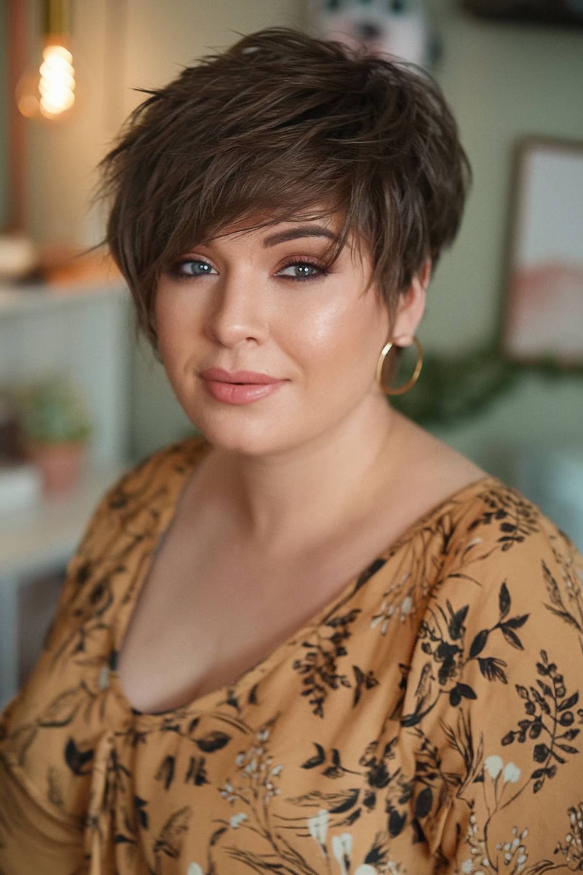 15+ Flattering Pixie Haircuts for Plus-Size Women in 2025