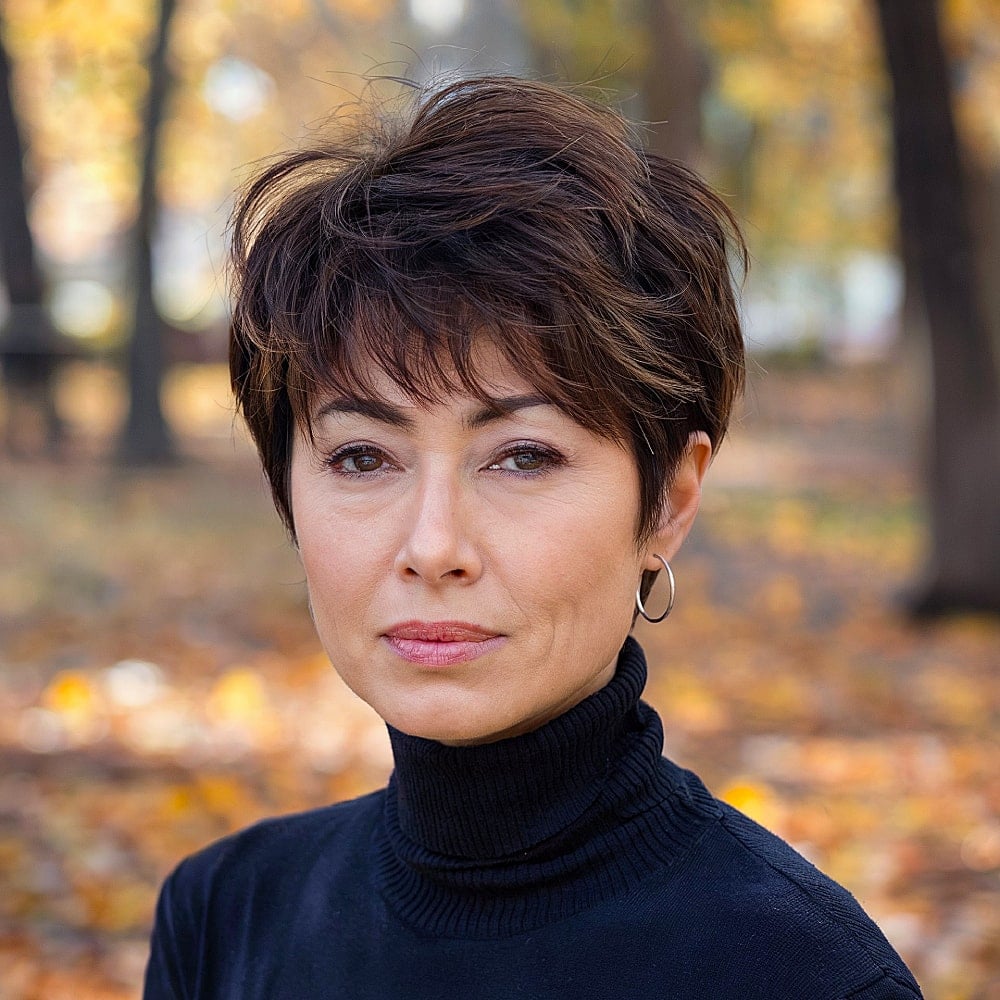 15+ Stylish Pixie Shag Haircuts for Women Over 40 to Try in 2025