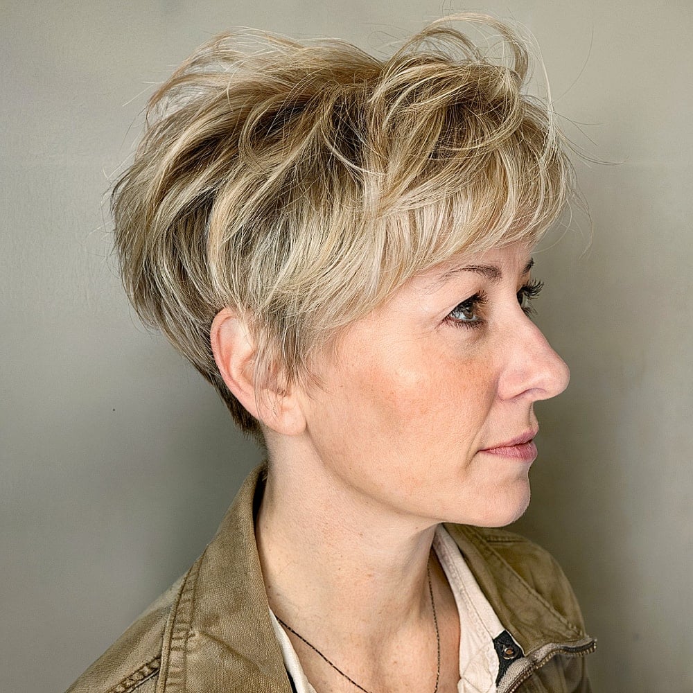 15+ Stylish Pixie Shag Haircuts for Women Over 40 to Try in 2025