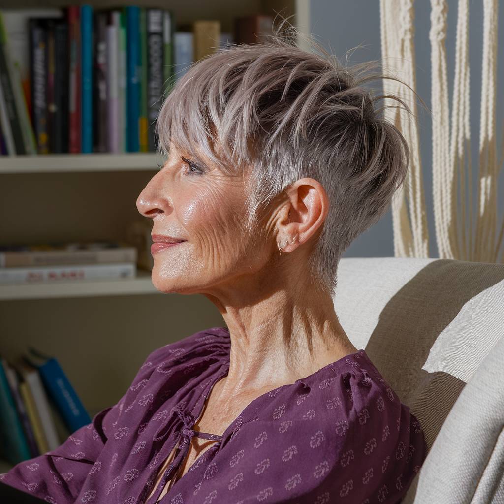 20+ Fabulous Short Shaggy Haircuts for Women Over 70 in 2025