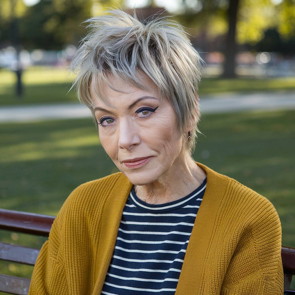 20+ Fabulous Short Shaggy Haircuts for Women Over 70 in 2025