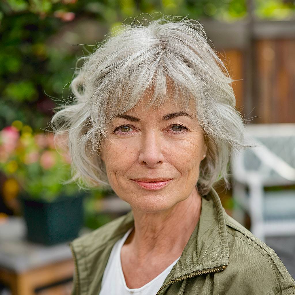 20+ Fabulous Short Shaggy Haircuts for Women Over 70 in 2025