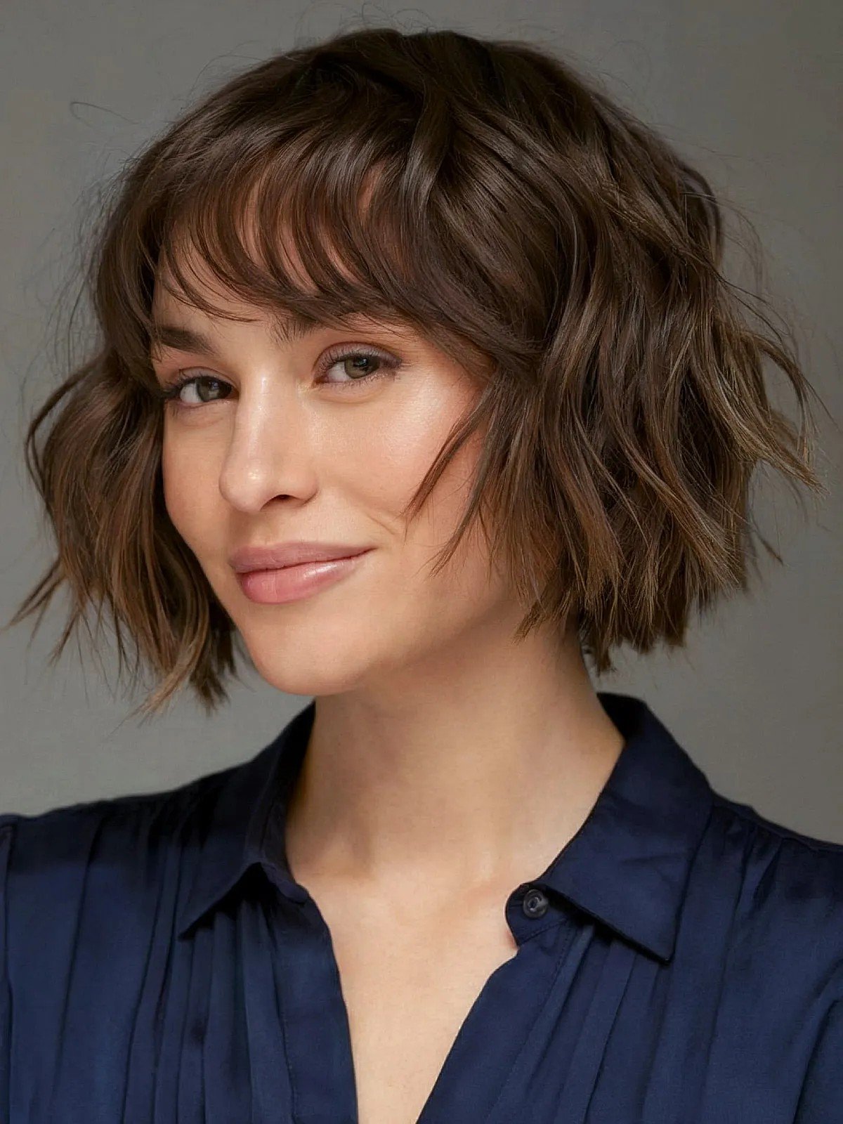 22 Chin-Length Wavy Hair Ideas for Beachy-Chic Look