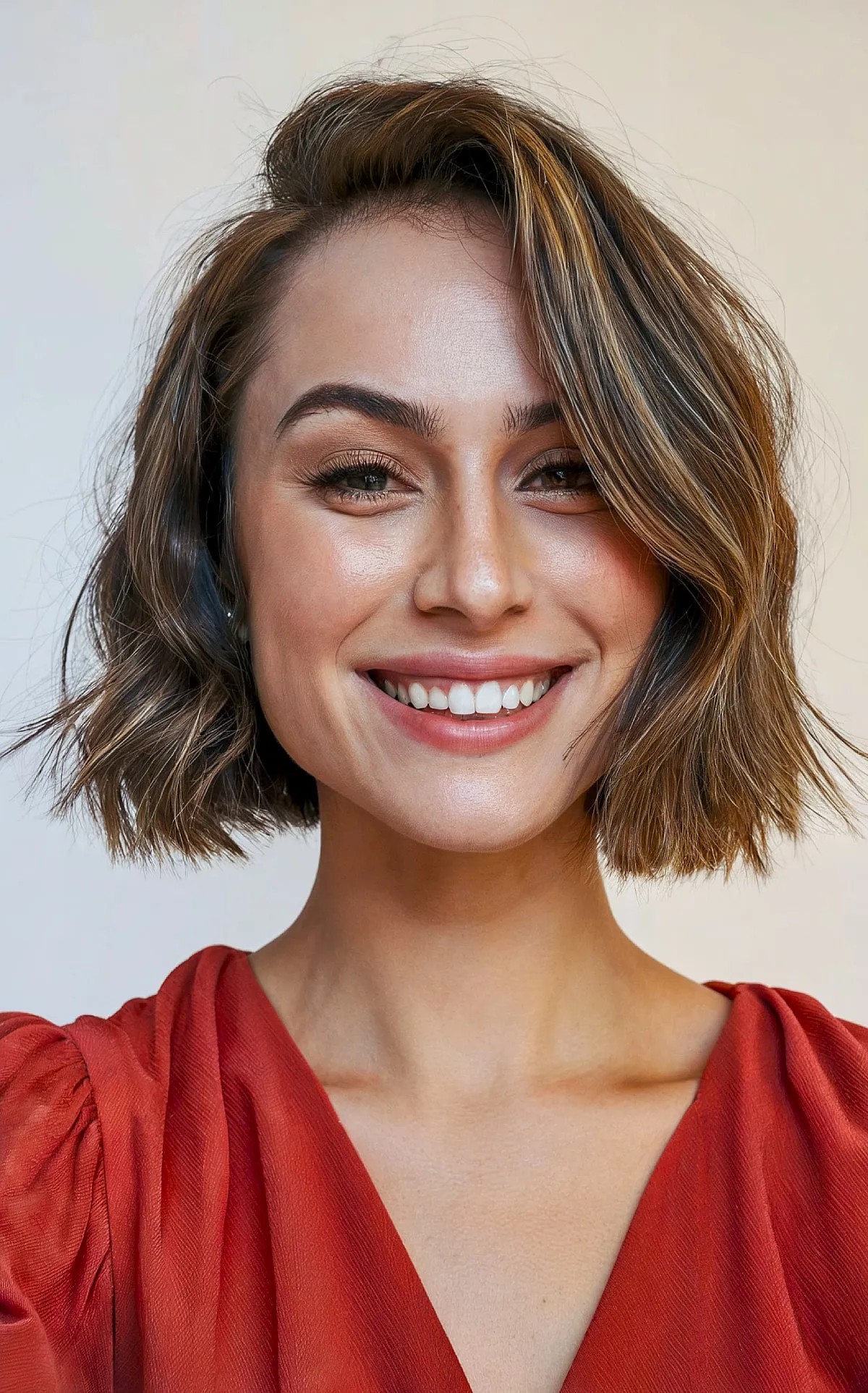 22 Chin-Length Wavy Hair Ideas for Beachy-Chic Look