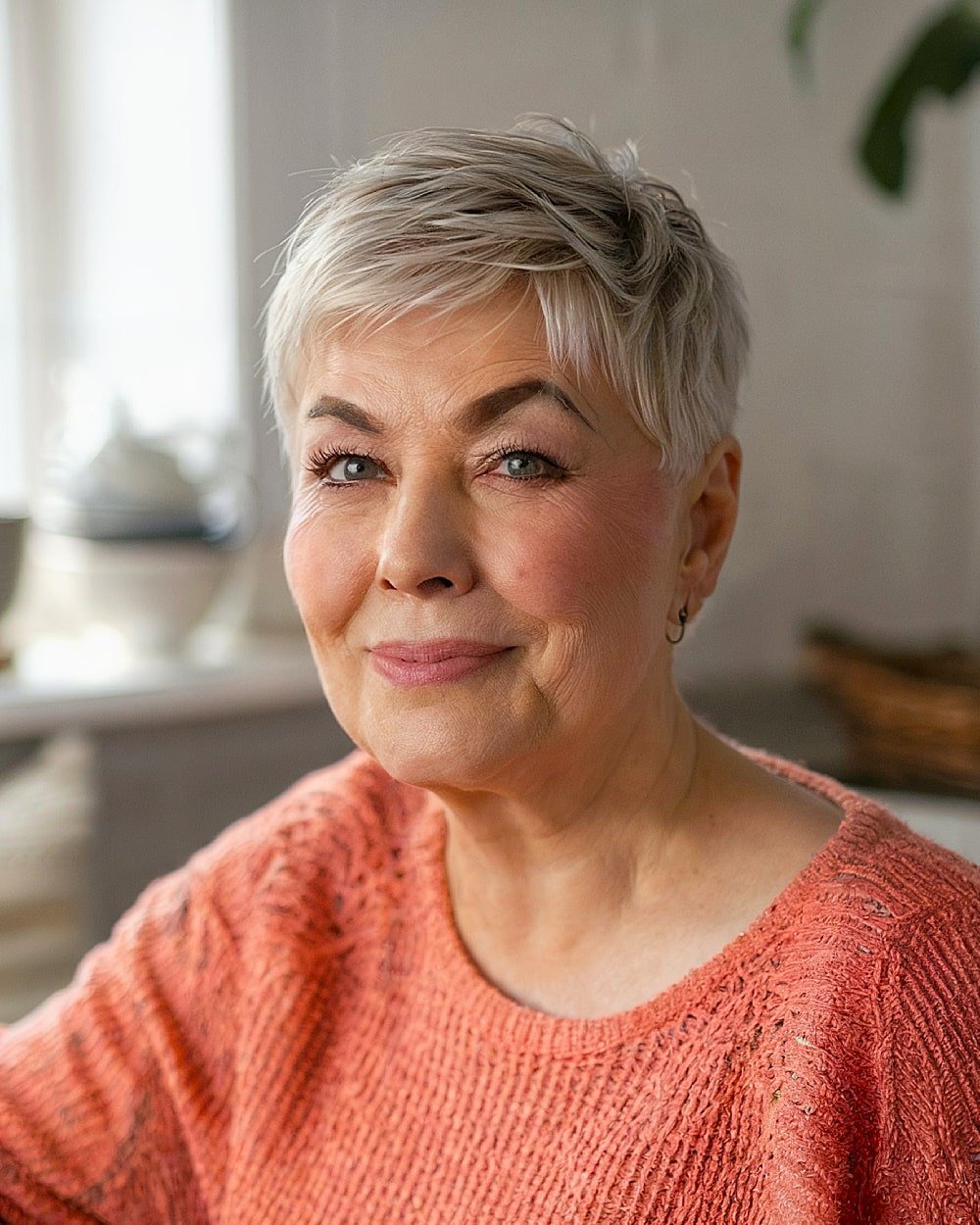 20+ Stylish Choppy Pixie Styles for Women 50+ this 2025