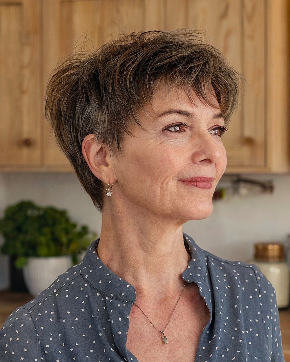 20+ Stylish Choppy Pixie Styles for Women 50+ this 2025