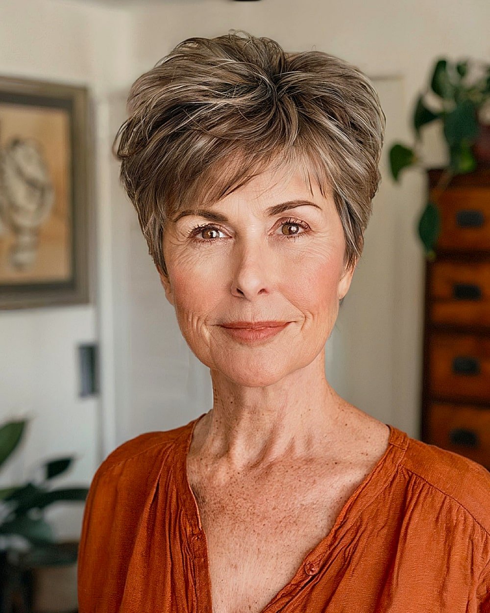 20+ Stylish Choppy Pixie Styles for Women 50+ this 2025