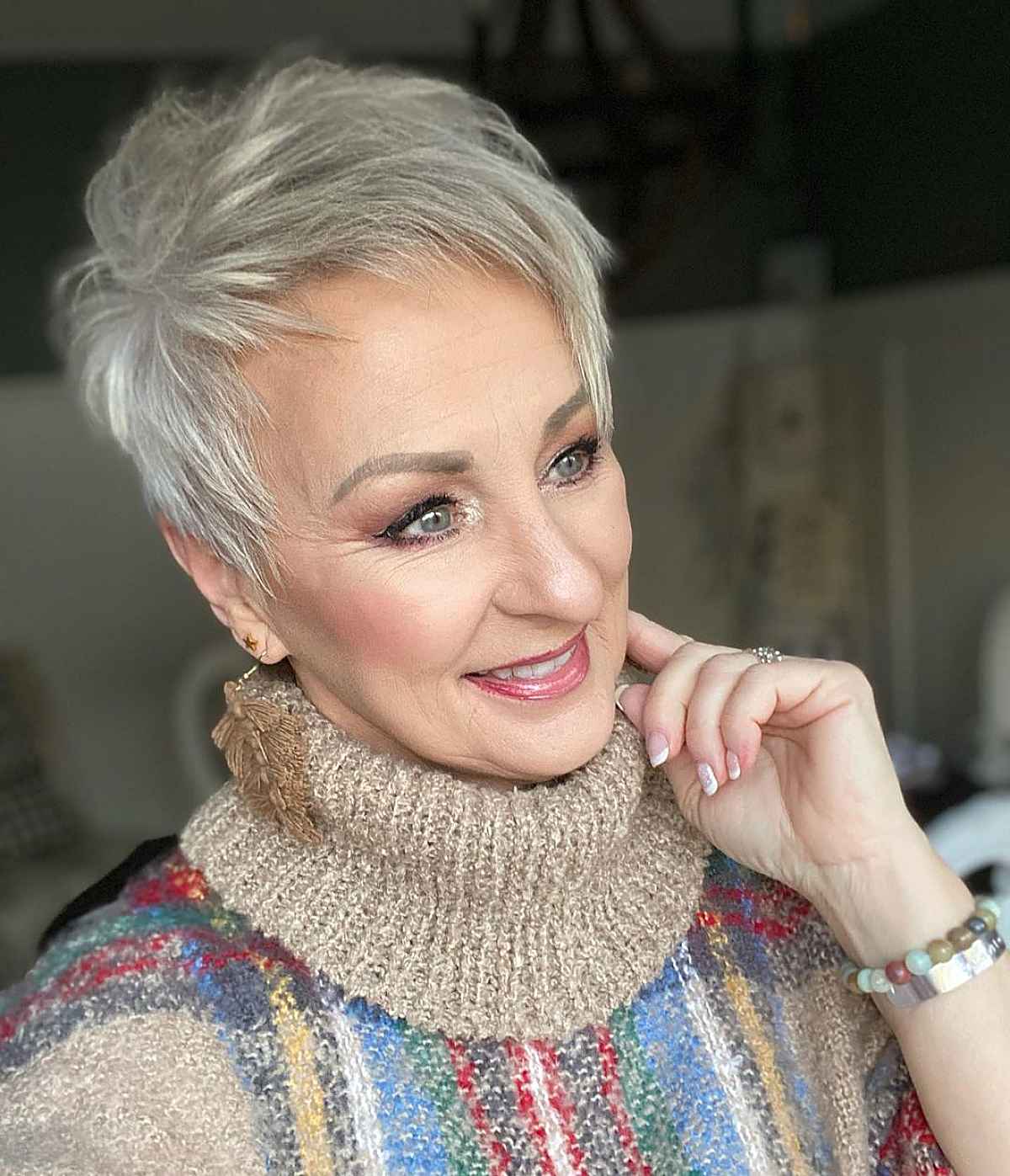 33 Volumizing Pixie Cuts for Women Over 50 with Fine & Thin Hair