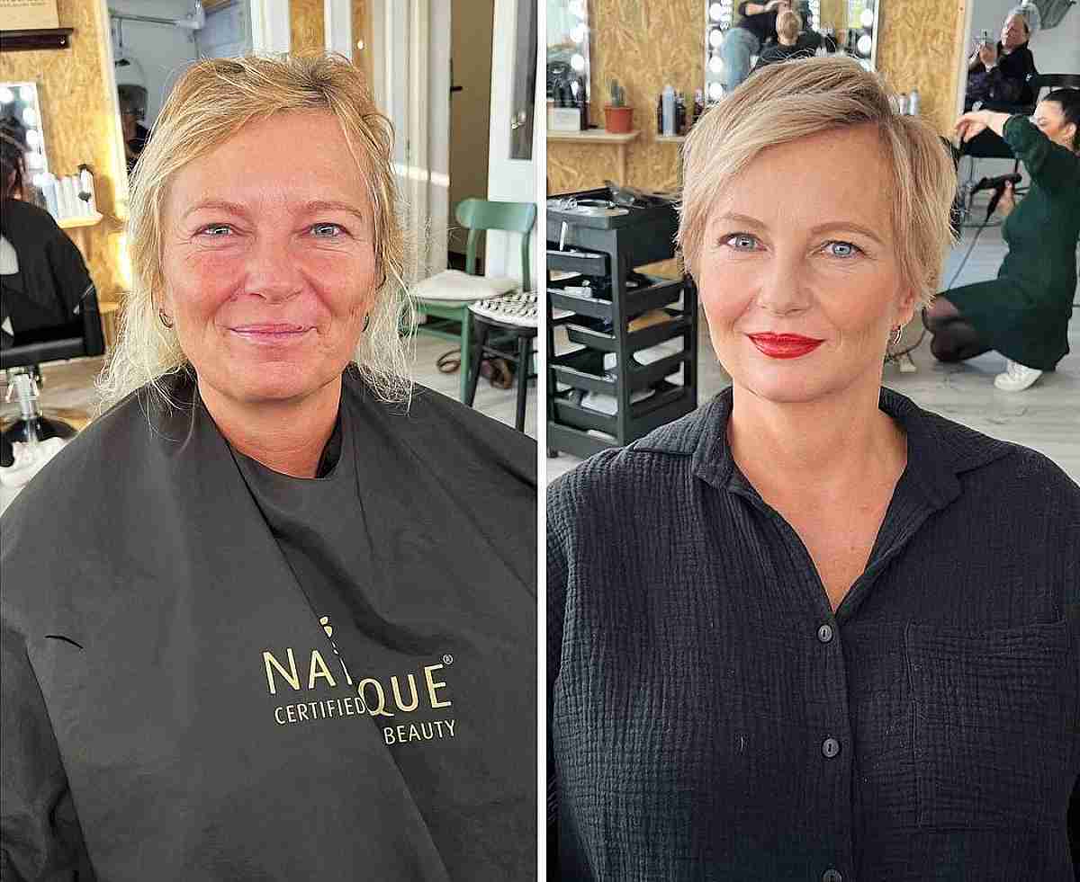94 Stylish & Fuss-Free Short Hairstyles for Women Over 50 in 2025