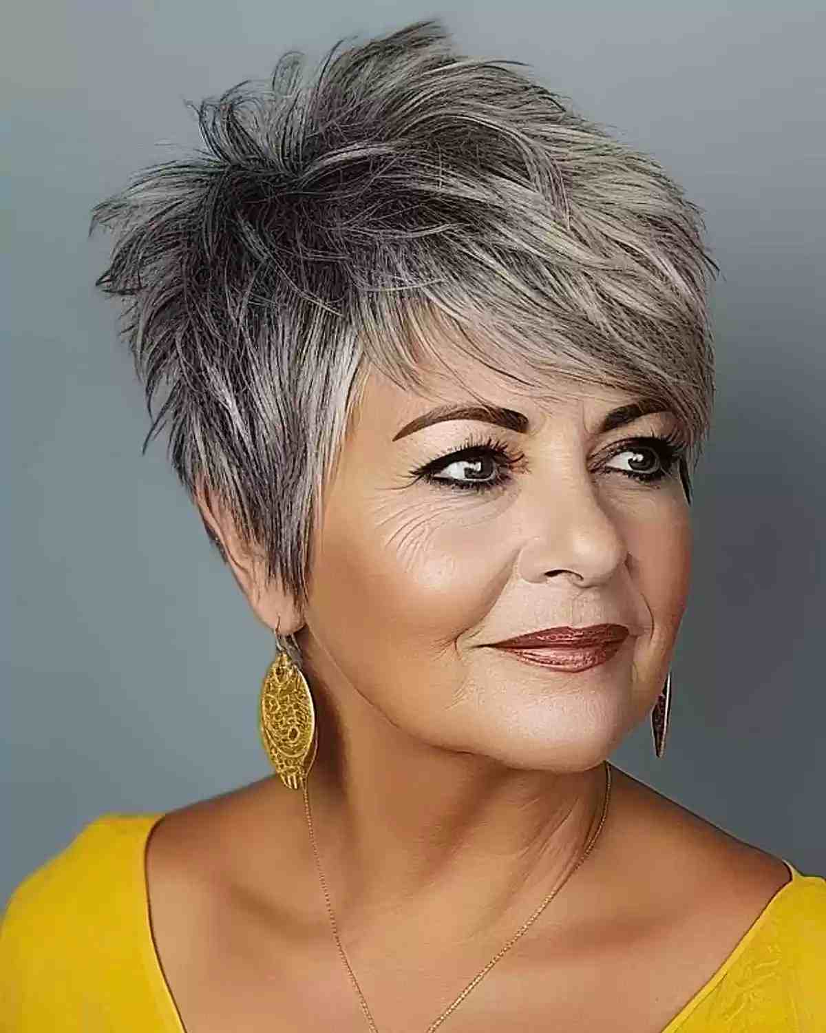 43 Trendiest Pixie Haircuts for Women Over 50