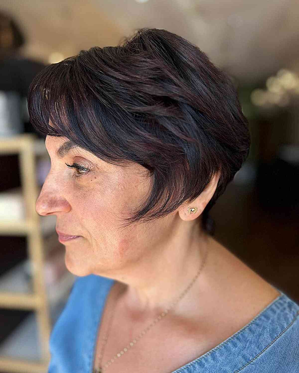 43 Trendiest Pixie Haircuts for Women Over 50