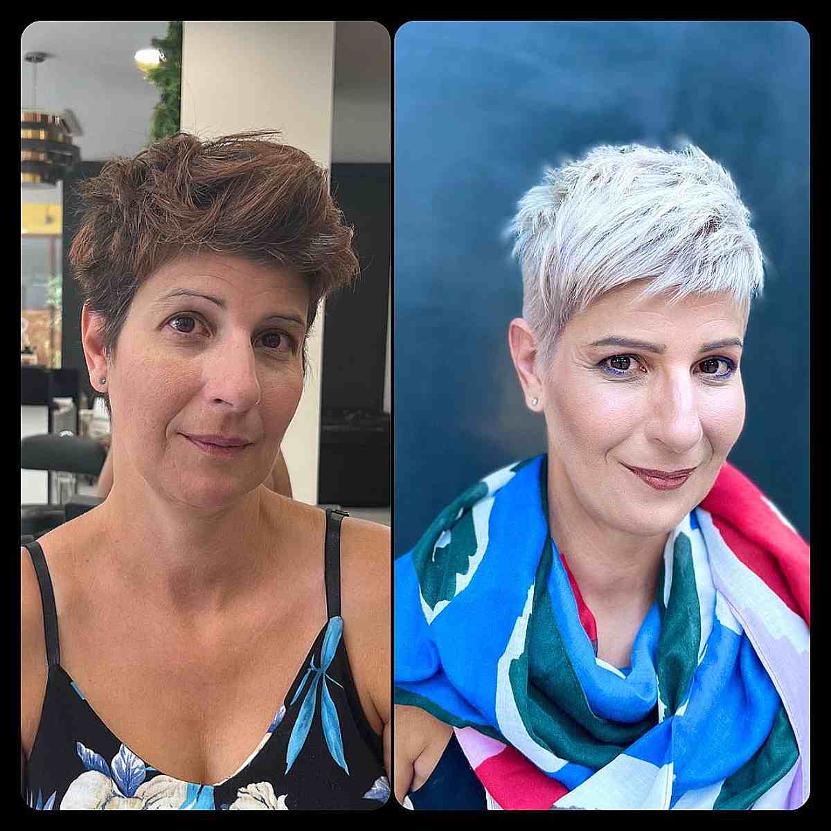 43 Trendiest Pixie Haircuts for Women Over 50