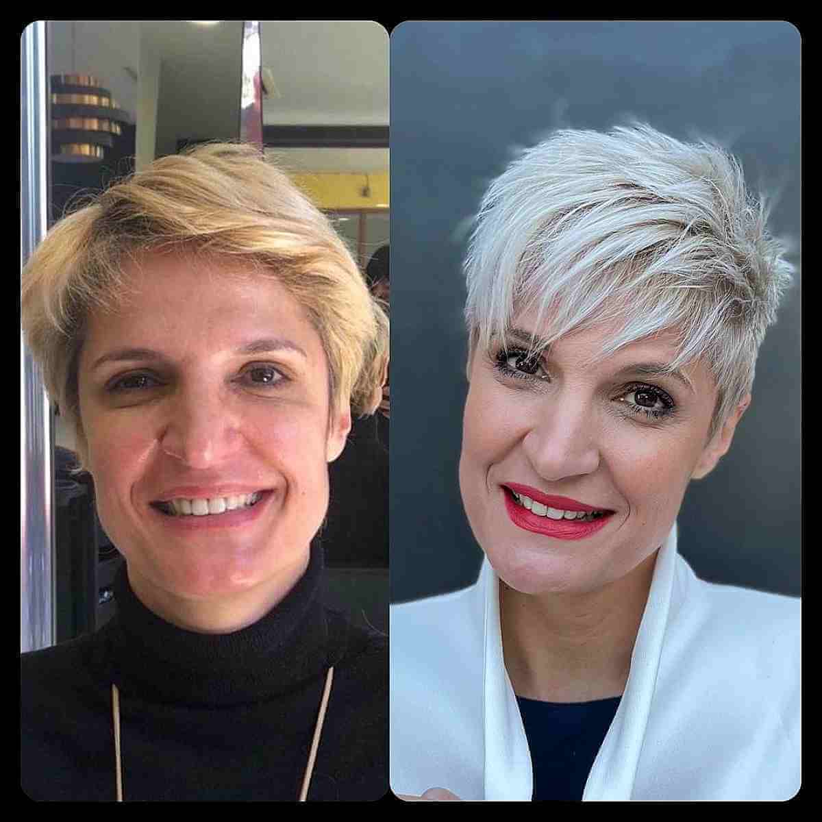 43 Trendiest Pixie Haircuts for Women Over 50
