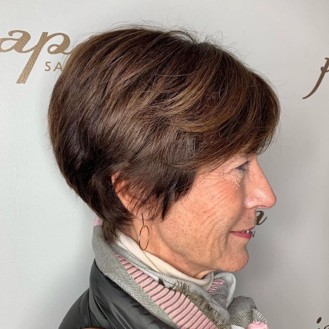 43 Trendiest Pixie Haircuts for Women Over 50