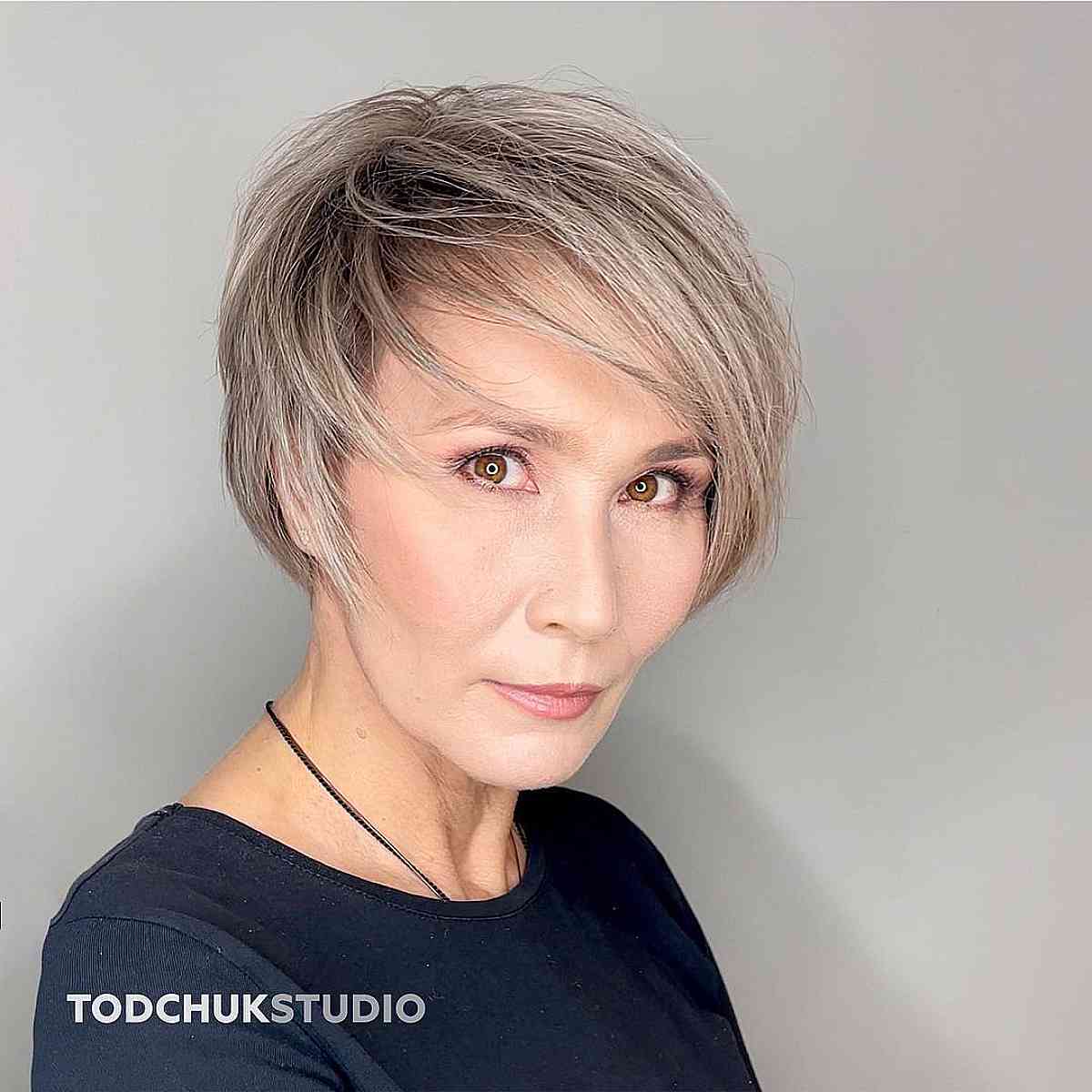 43 Trendiest Pixie Haircuts for Women Over 50