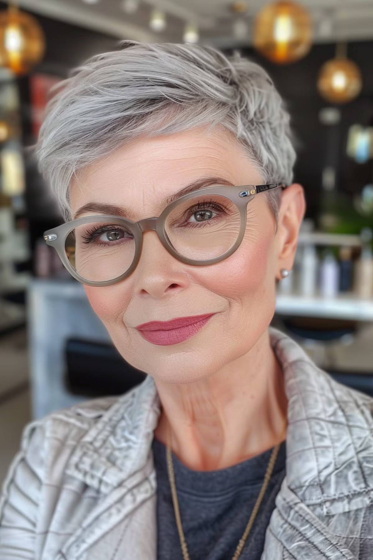 43 Trendiest Pixie Haircuts for Women Over 50