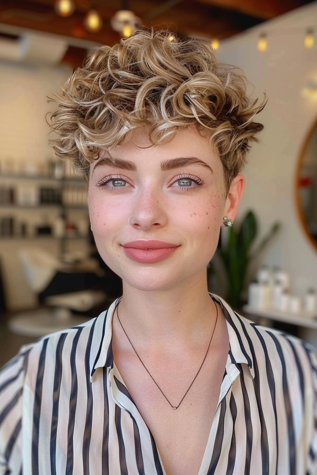 35+ Cutest Curly Pixie Cut Ideas & How to Choose A Flattering One