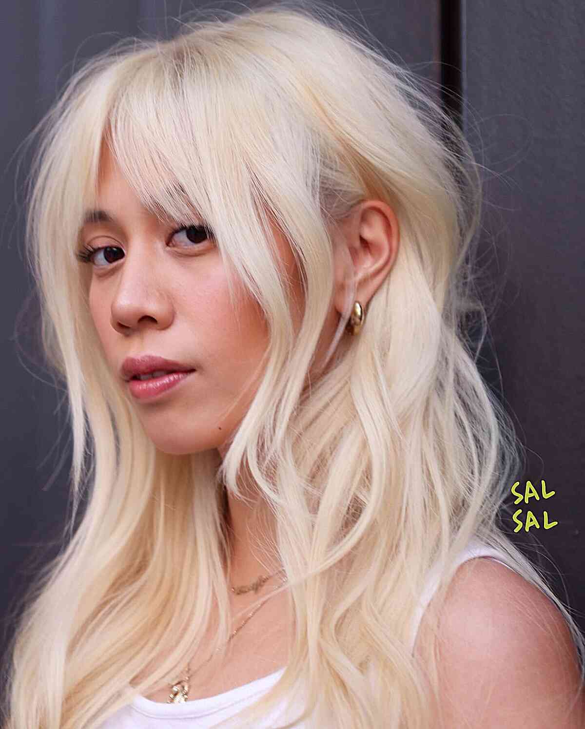 43 On-Trend Ways to Get a Shag with Curtain Bangs