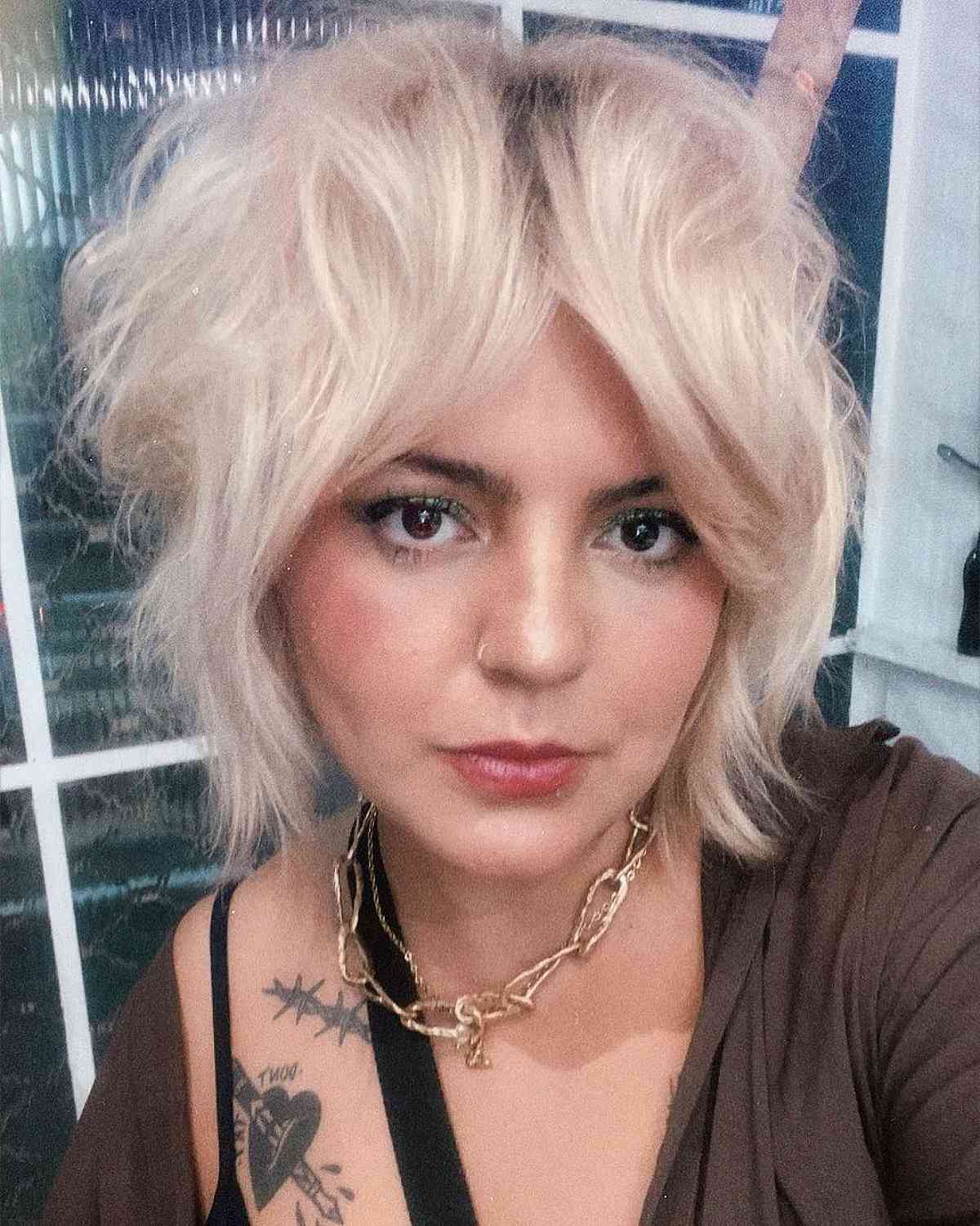 43 On-Trend Ways to Get a Shag with Curtain Bangs