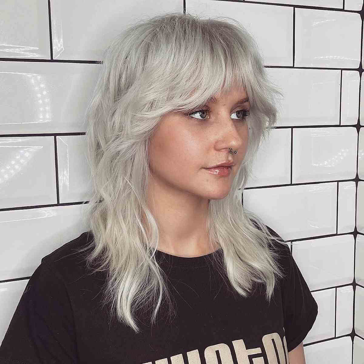 43 On-Trend Ways to Get a Shag with Curtain Bangs