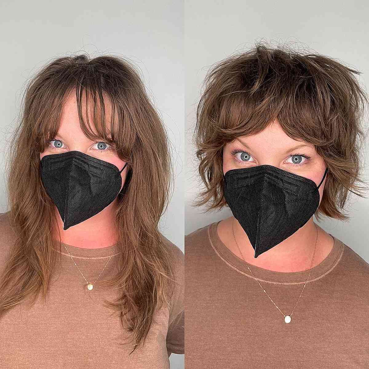 43 On-Trend Ways to Get a Shag with Curtain Bangs