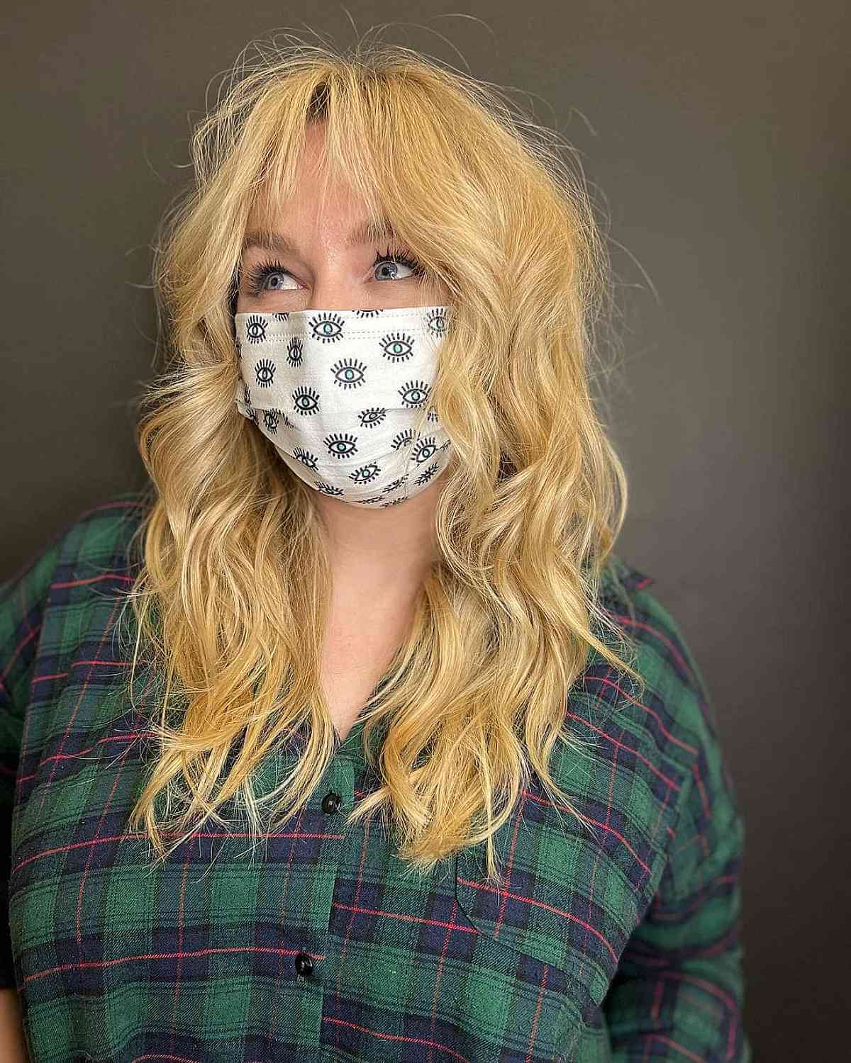 43 On-Trend Ways to Get a Shag with Curtain Bangs