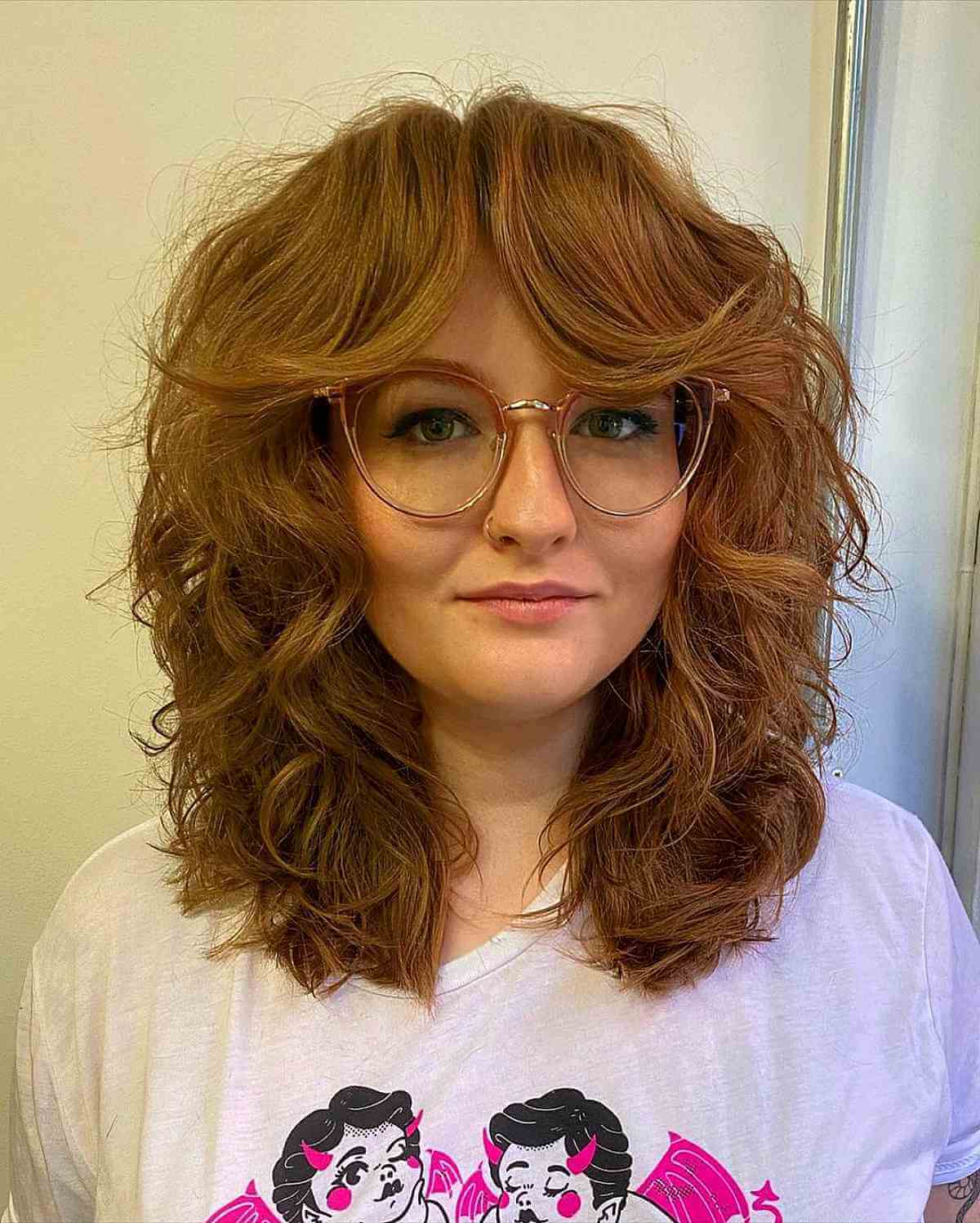 40 Trendy Ways to Get Bottleneck Bangs Right Now