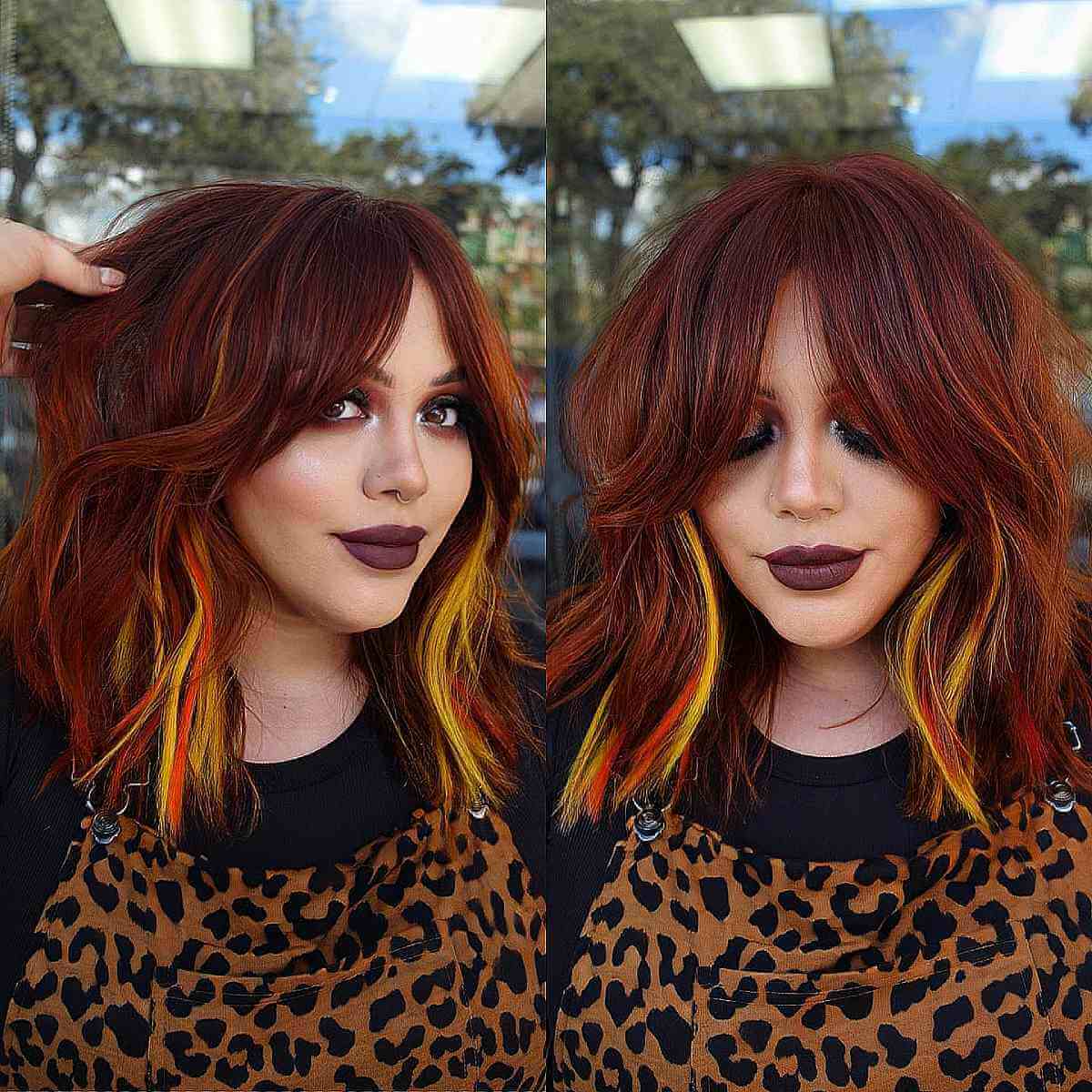 40 Trendy Ways to Get Bottleneck Bangs Right Now