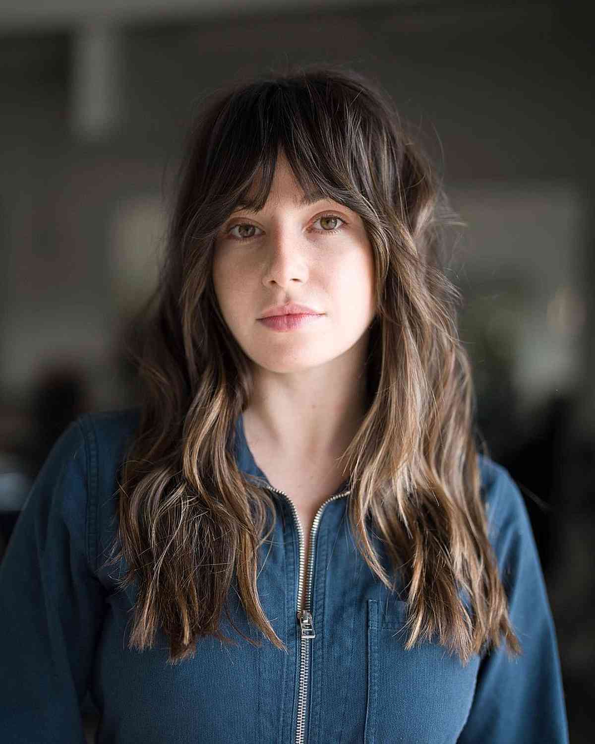40 Trendy Ways to Get Bottleneck Bangs Right Now