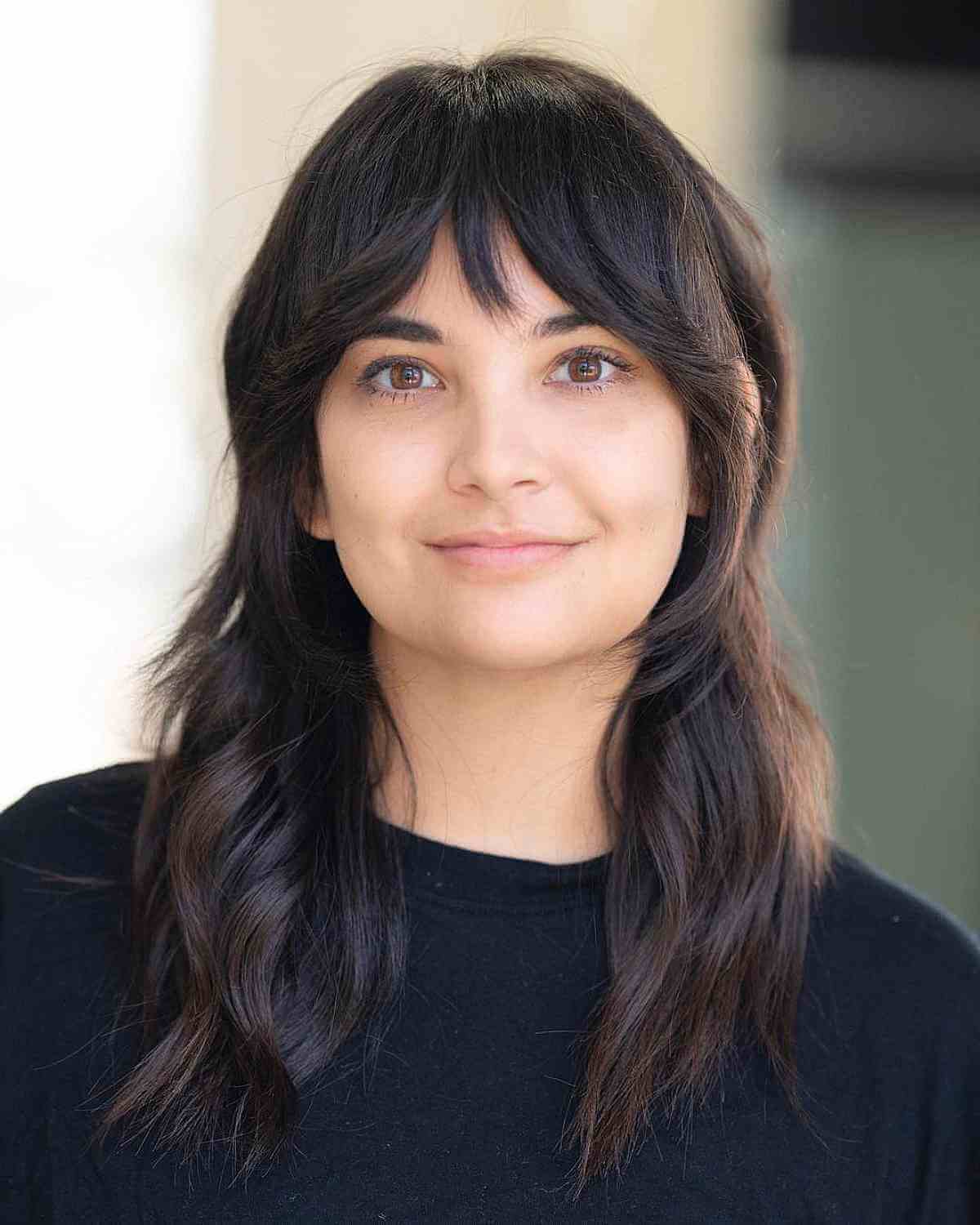 40 Trendy Ways to Get Bottleneck Bangs Right Now