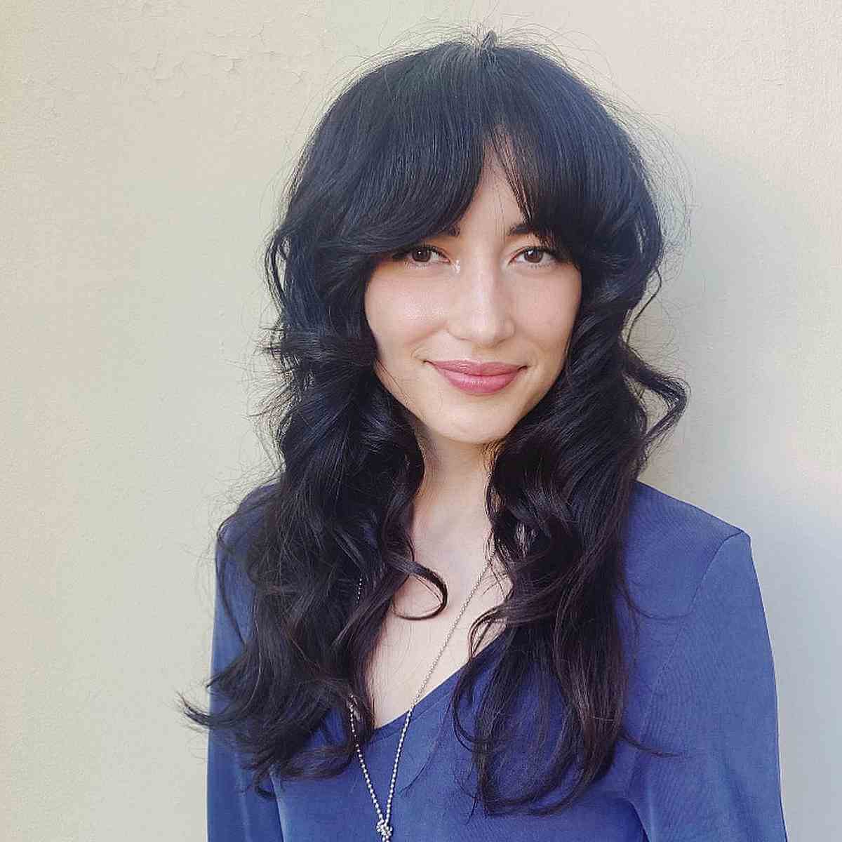 40 Trendy Ways to Get Bottleneck Bangs Right Now