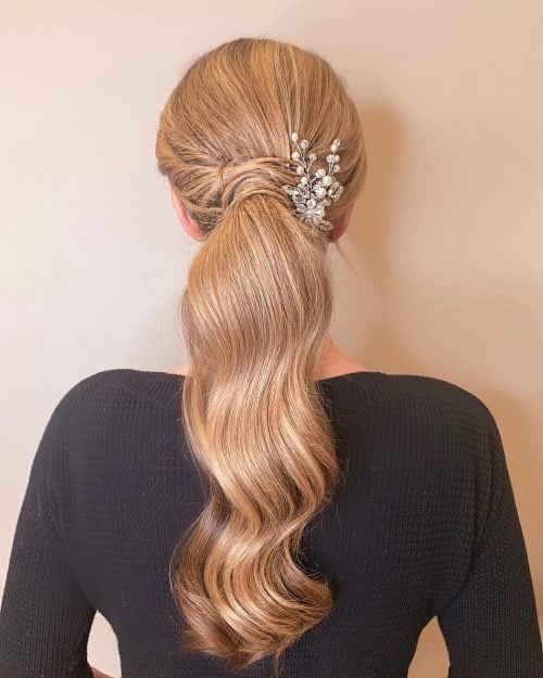 15 Cute Ponytails with Bangs to Copy for 2025