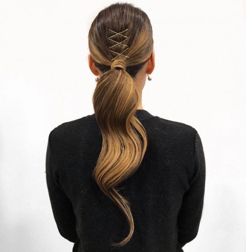 15 Cute Ponytails with Bangs to Copy for 2025