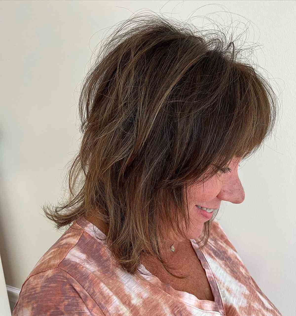 35 Greatest Ways to Pair a Wolf Cut with Bangs